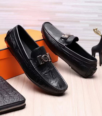 Hermes Business Casual Shoes--037